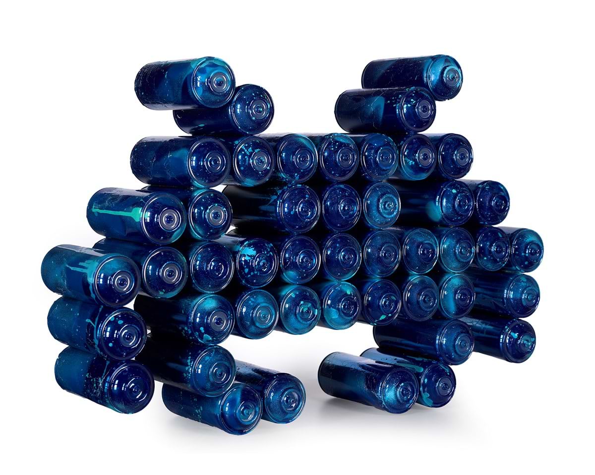 Space Invader (blue)