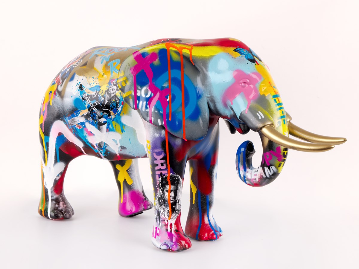 Rock 'N' Roll - Elephant II | Yuvi – Clarendon Fine Art
