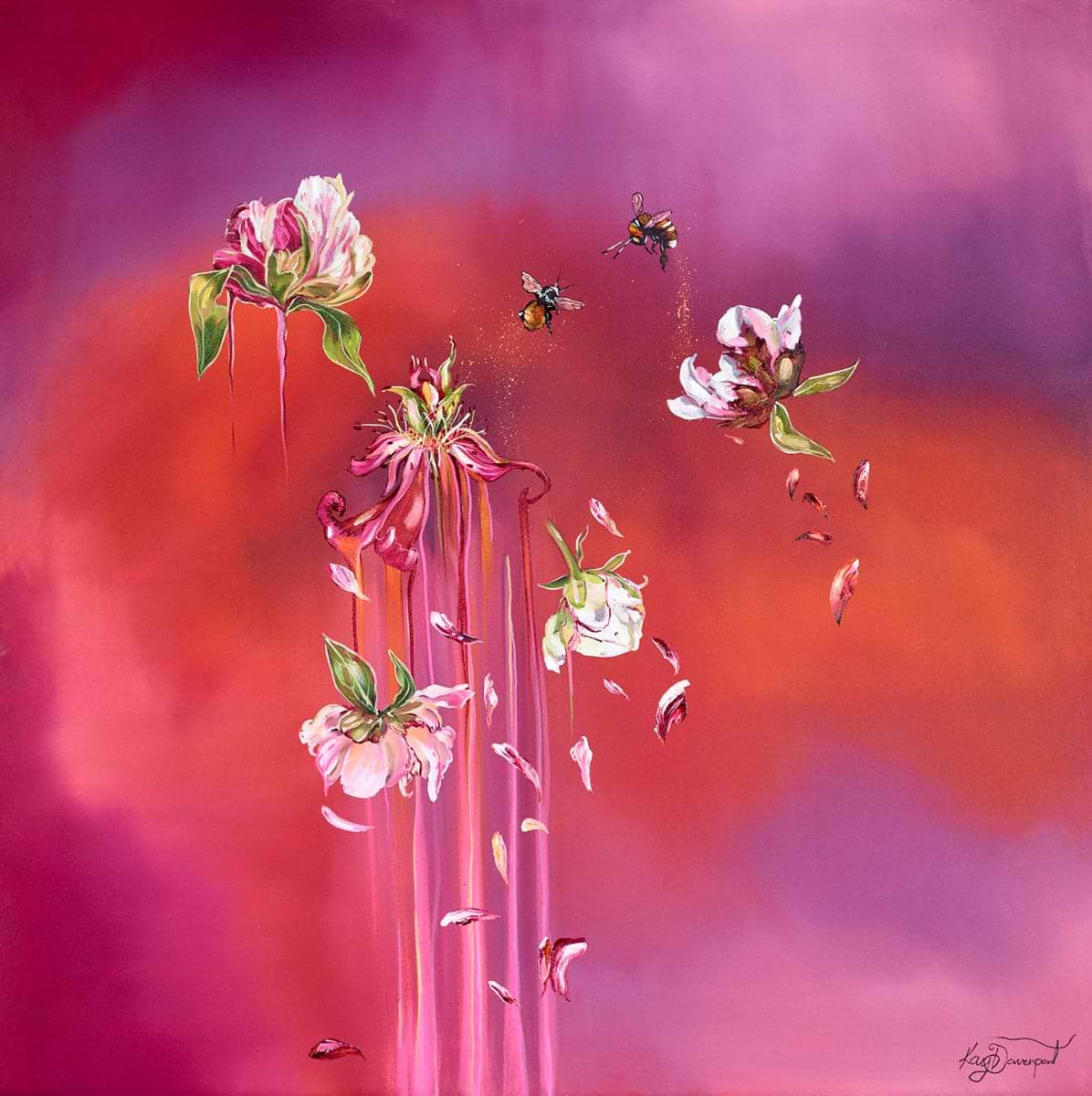 Descending Blooms