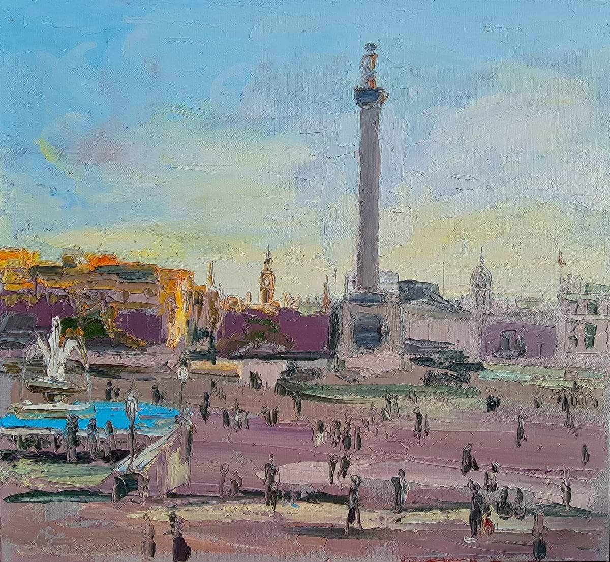 Winter Afternoon, Trafalgar Square