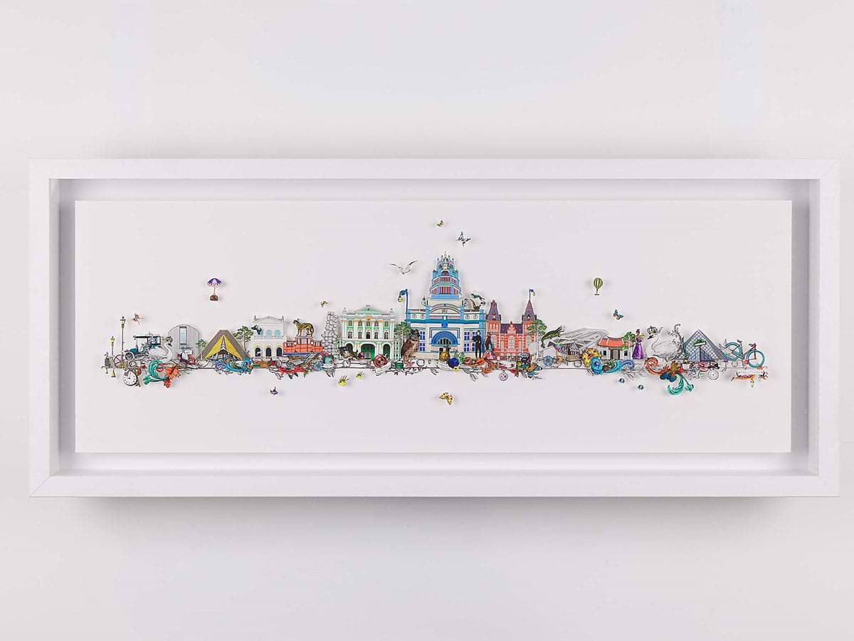 Museum Skyline (Framed)