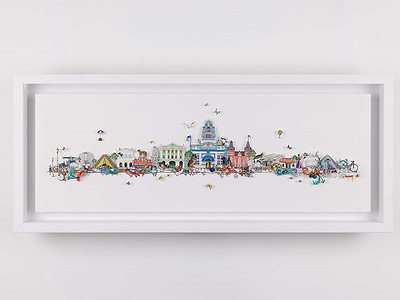 Museum Skyline (Framed)