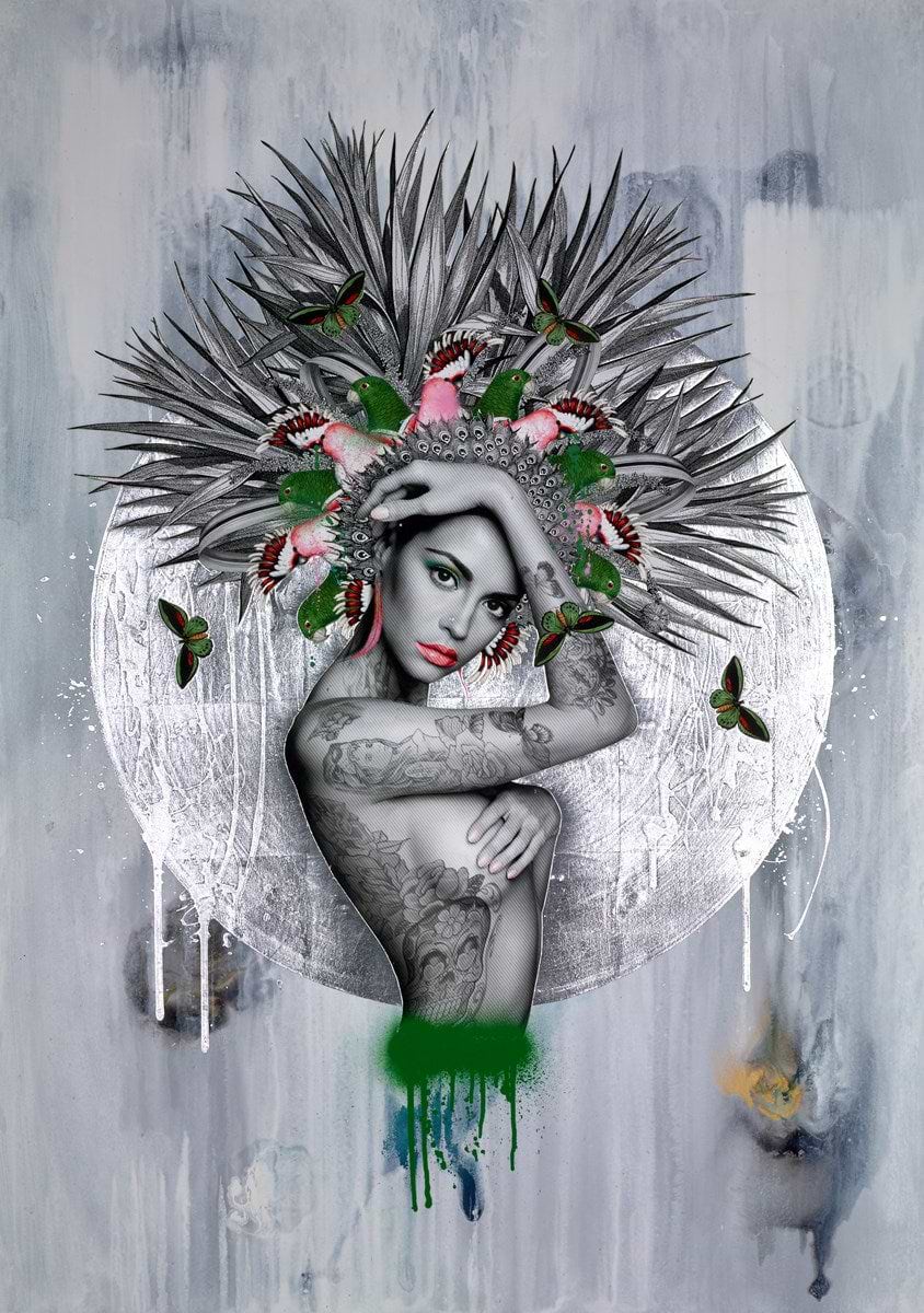 Reina del la Selva (deep green)