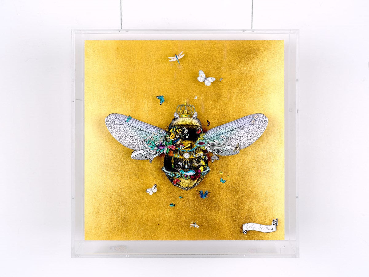 Golden Majestic Bee