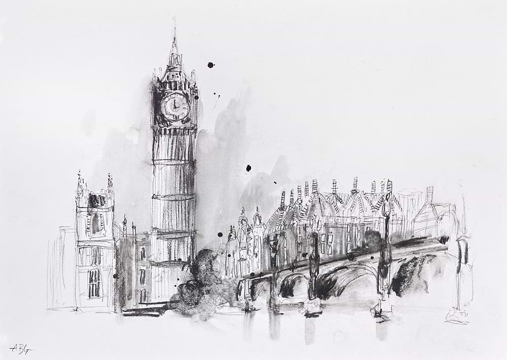 London - Big Ben (sketch)