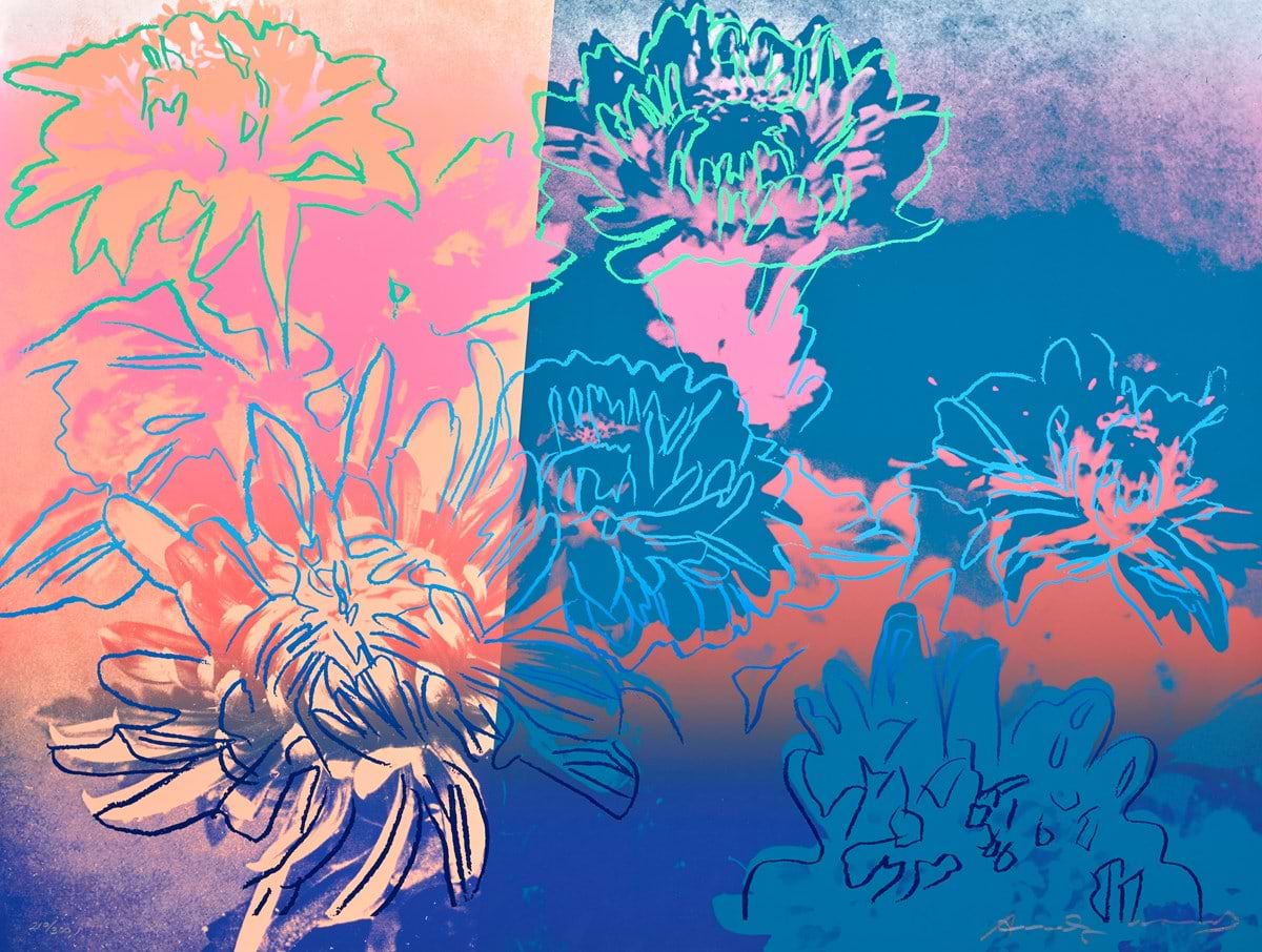 アンディ・ウォーホル　「KIKU」 Kiku | Andy Warhol – Clarendon Fine Art
