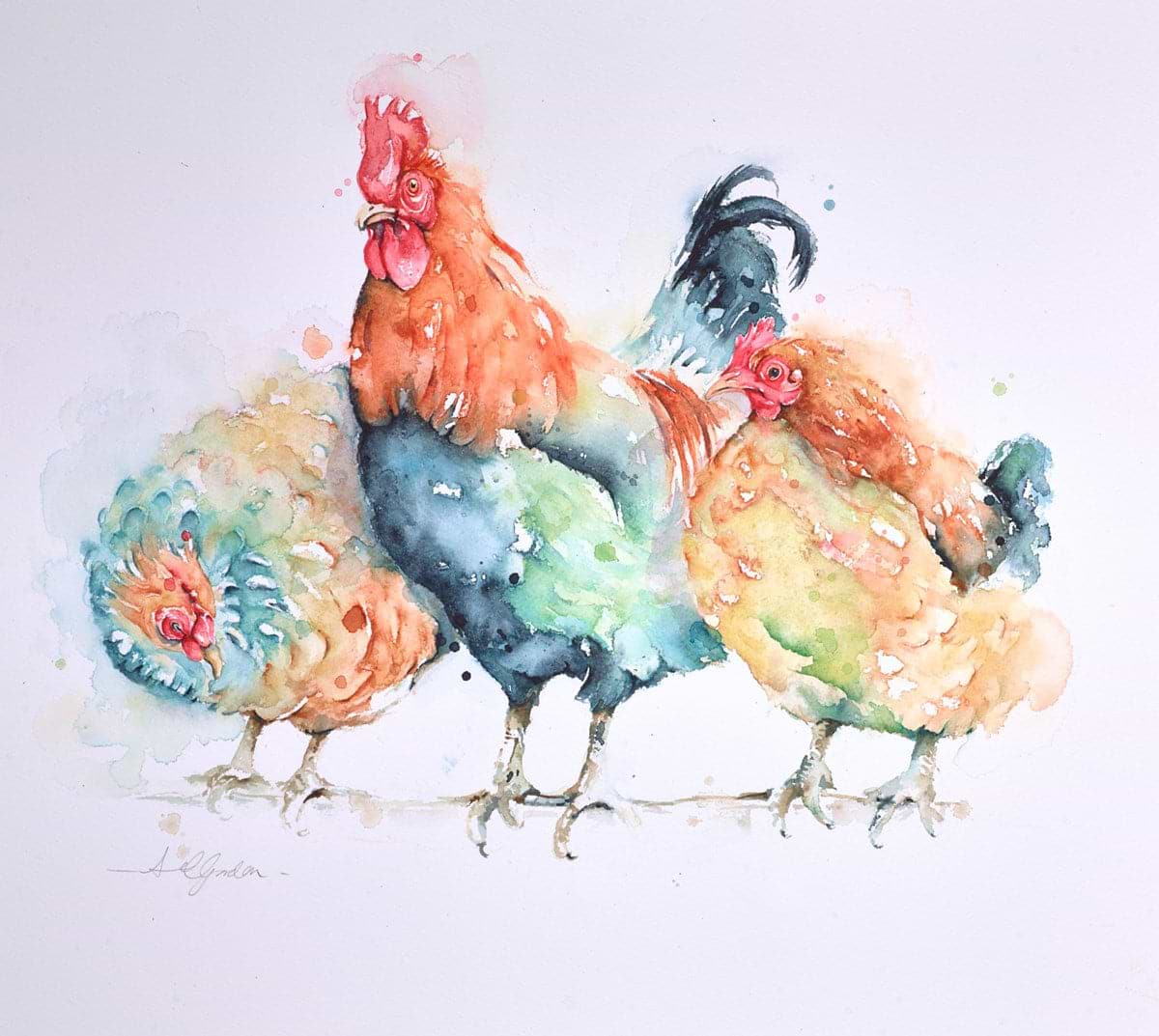 A Colourful Trio