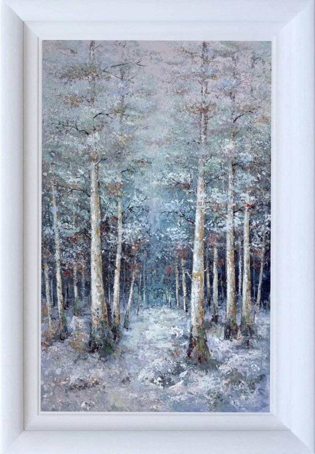 A Frozen Forest (Framed)