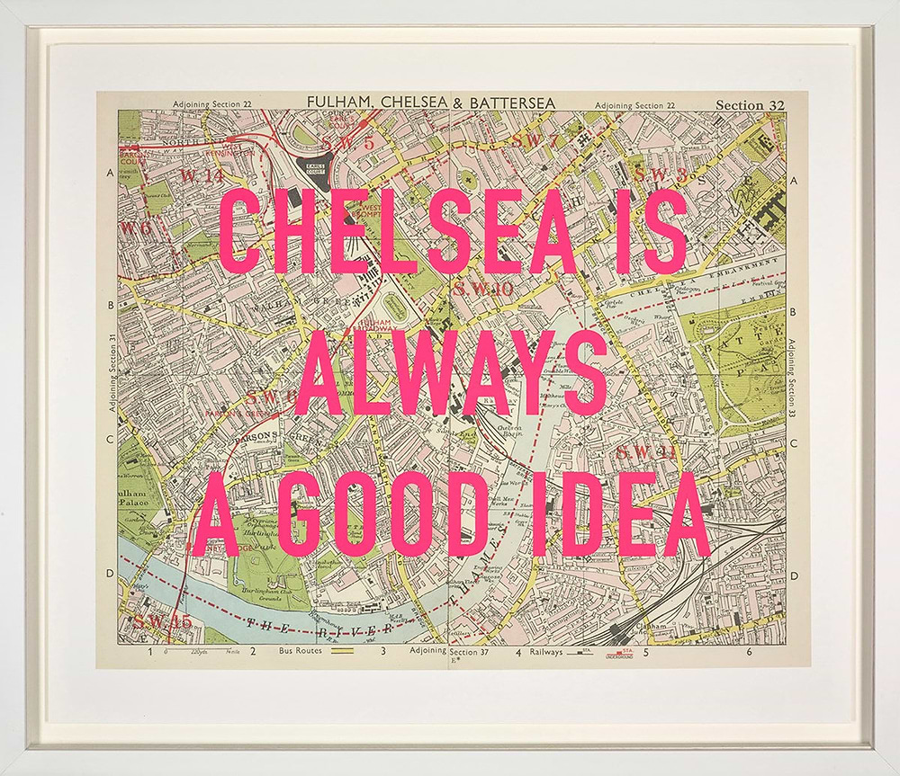 Chelsea Is Always A Good Idea (Framed)