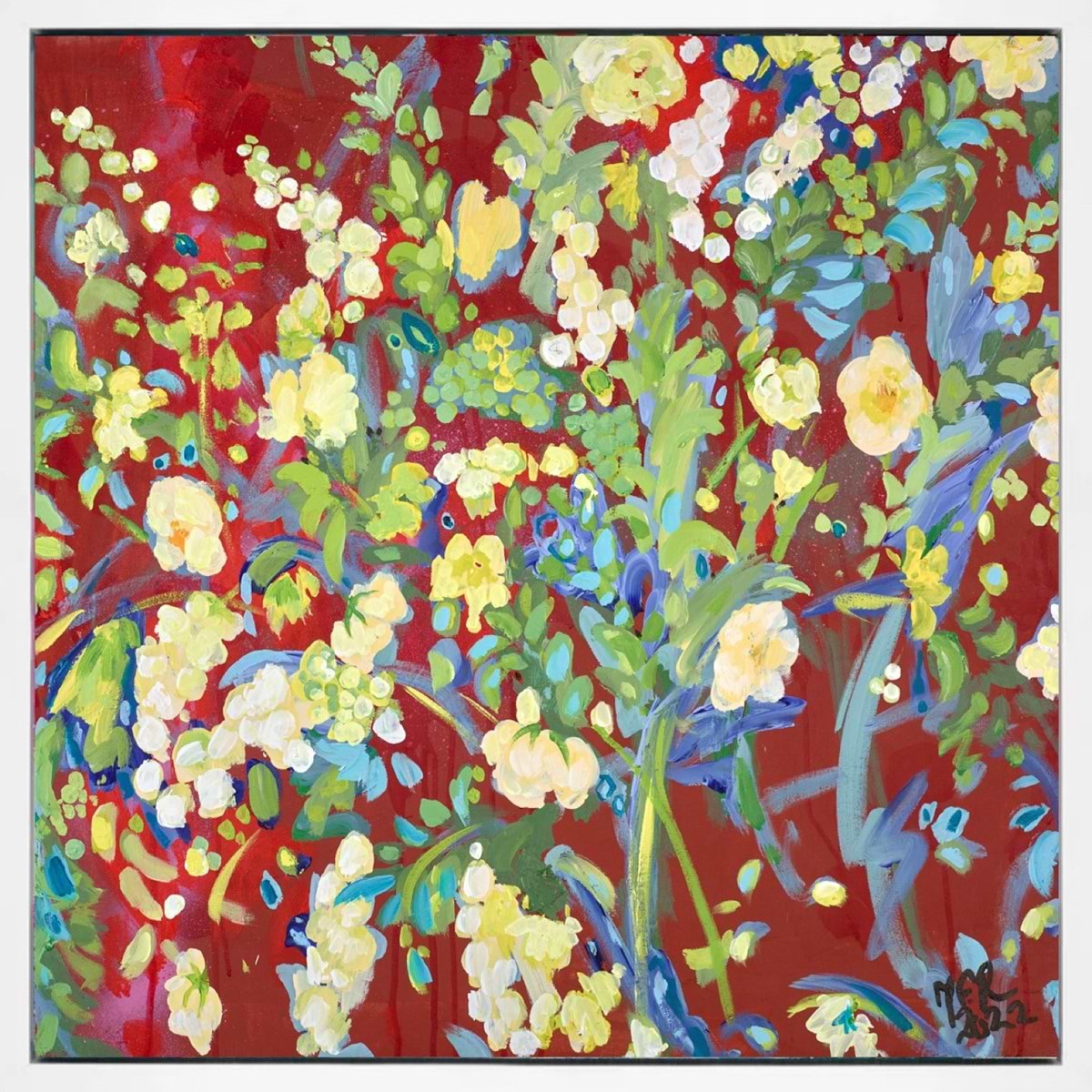 The Silk Cushion (Framed)