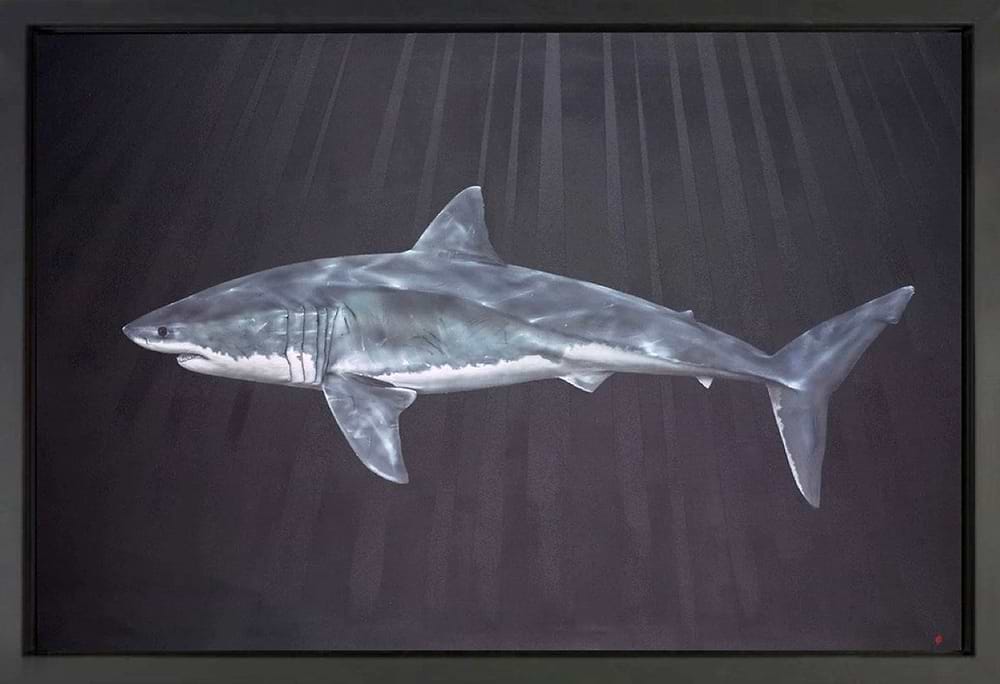 Flick of the Tail (Framed)
