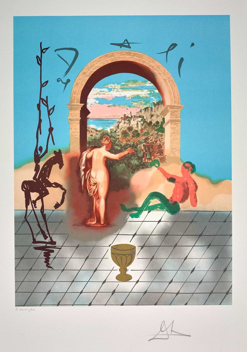 SALVADOR DALI、VIERGE EN GLOIRE、海外版超希少レゾネ Gateway To The New World, From Dalí Discovers America | Salvador