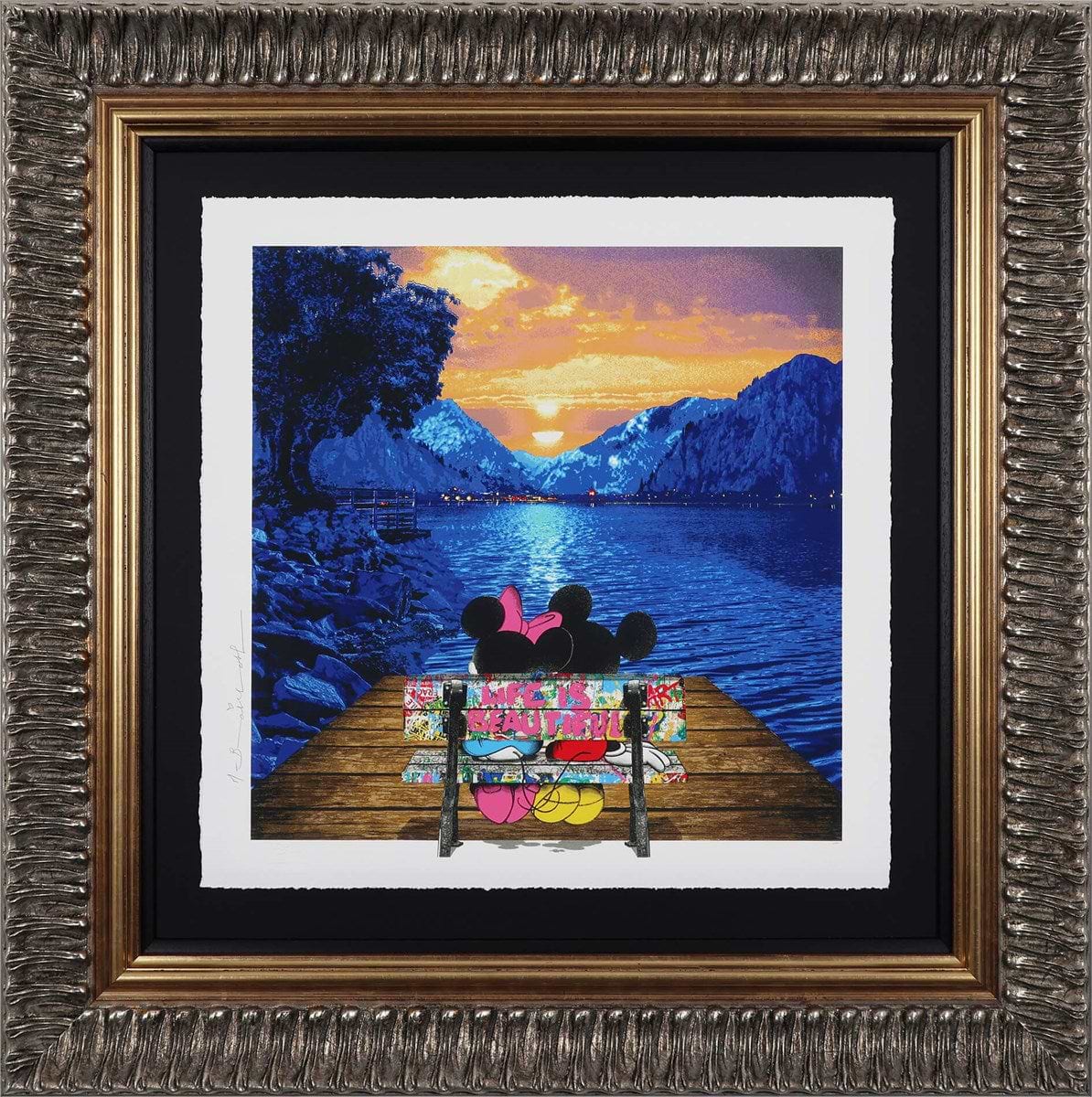 絵画 White world-oli paint A World Full Of Wonder | Mr. Brainwash – Clarendon Fine Art