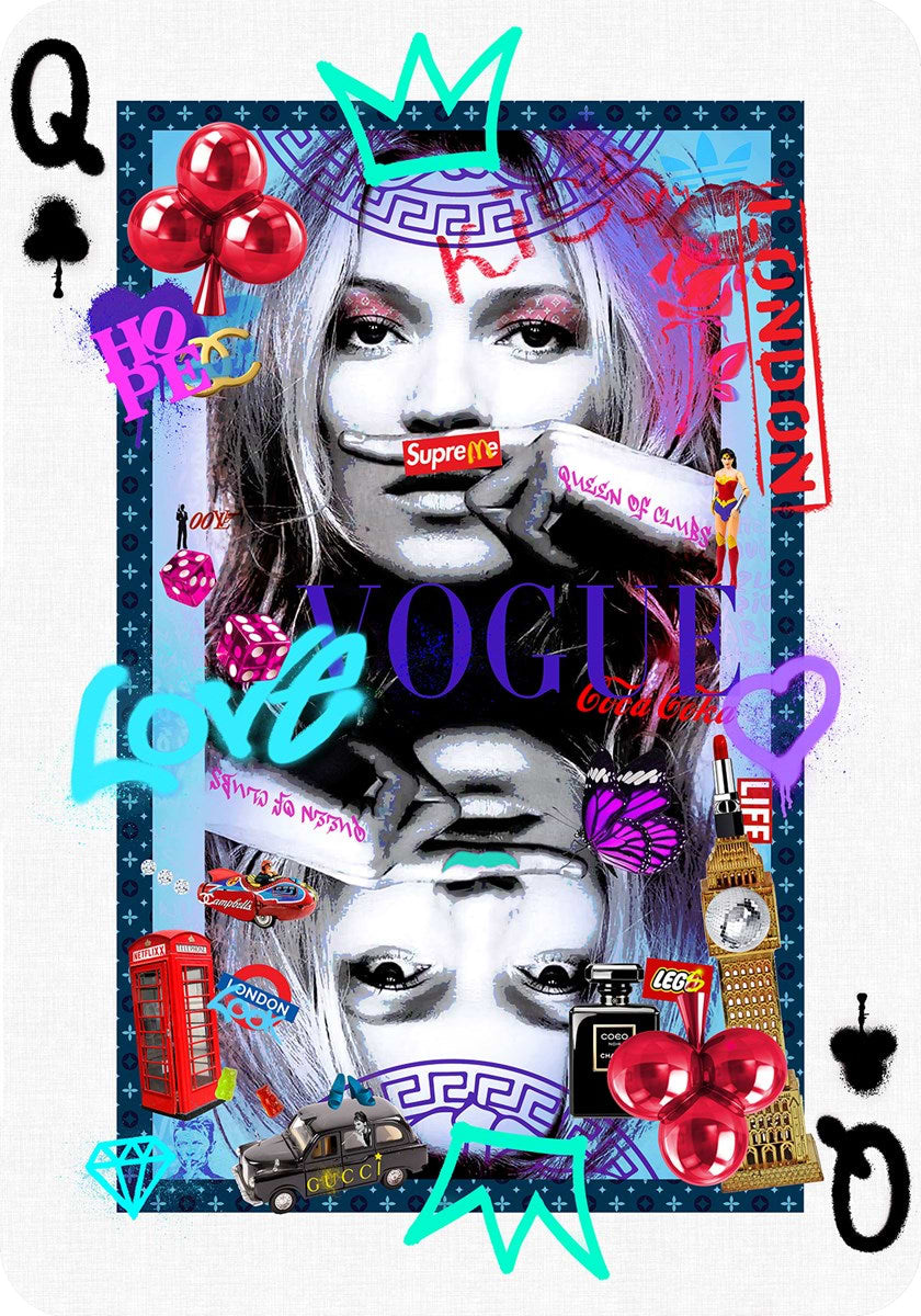 Kate Moss | Miss Mash – Clarendon Fine Art
