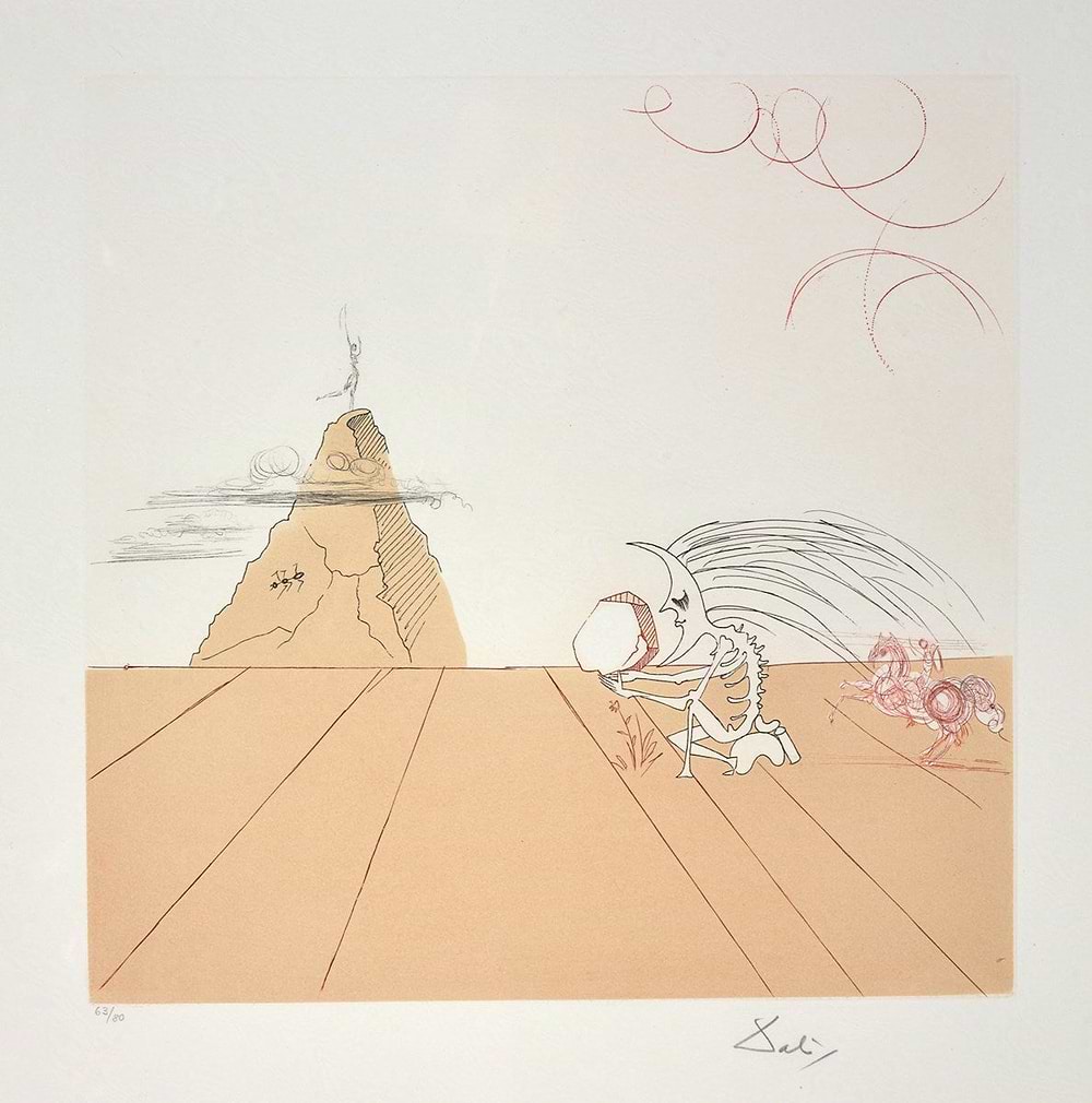 Paysage fossile imaginaire from Moon
