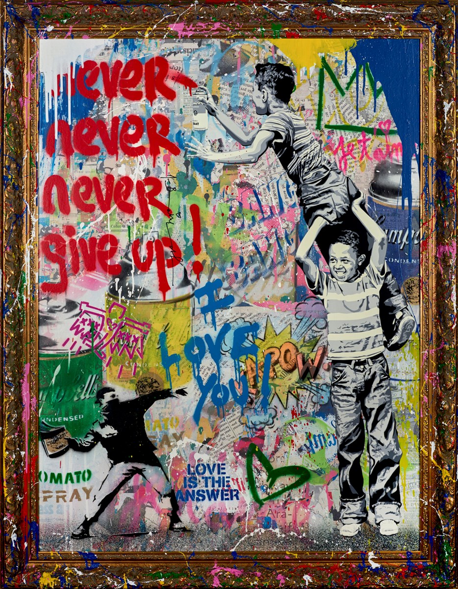 Never , Never Give up!