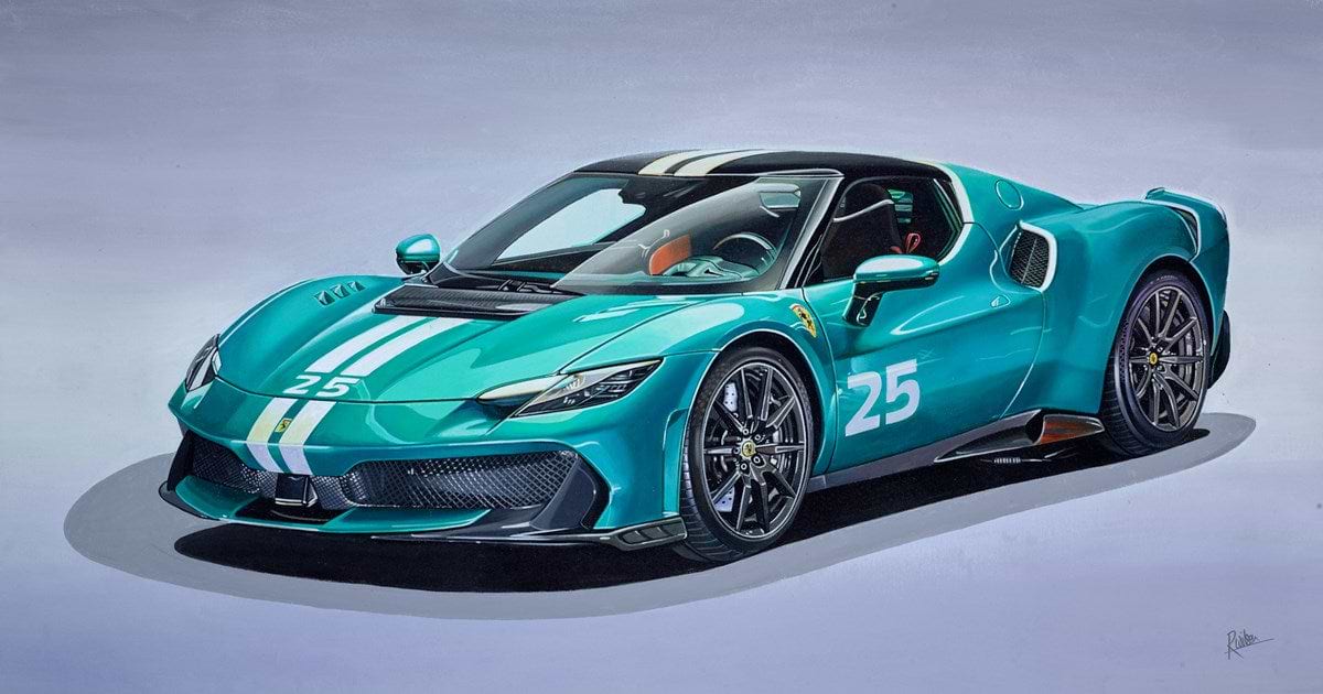 2025 Ferrari 296 Speciale | Roz Wilson – Clarendon Fine Art