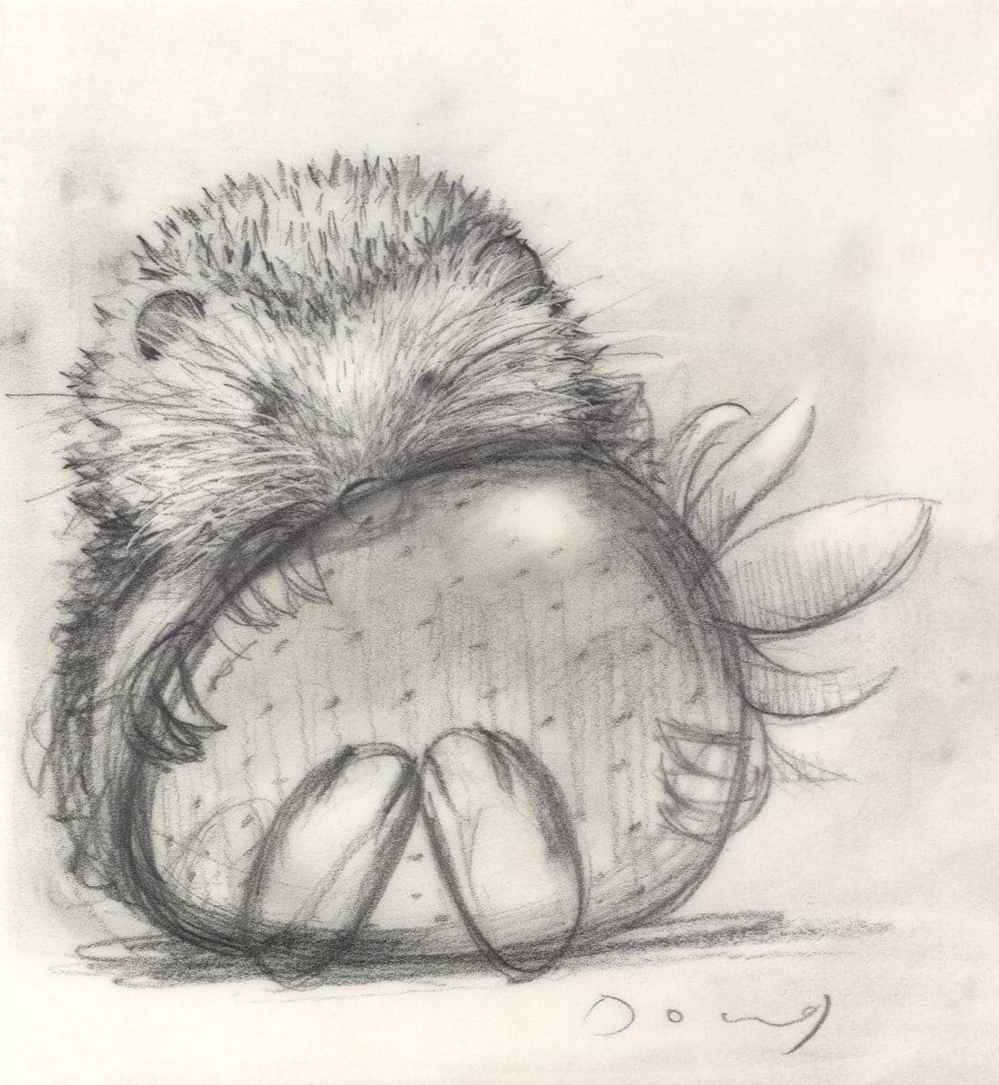 Sharing is Caring Strawberry (Sketch)