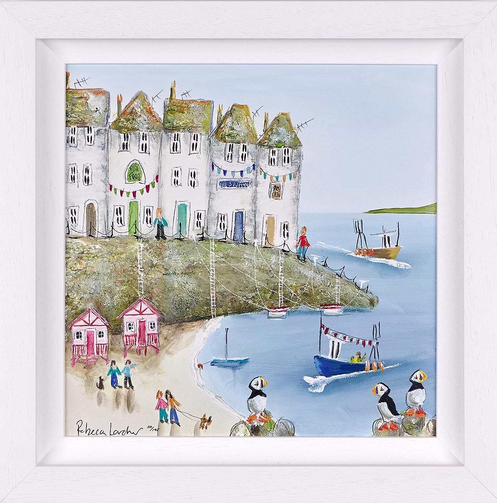 Harbour Hideaway I (Framed)