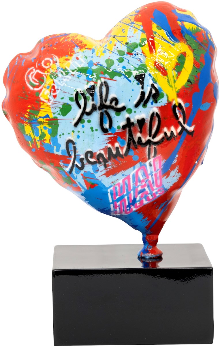 Mickey & Minnie Balloon Heart (Detail1)