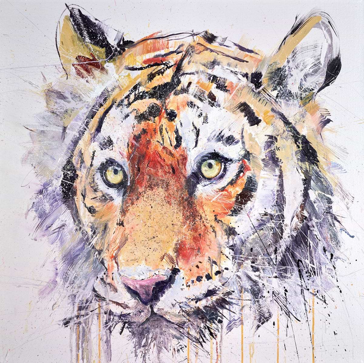 Tiger (2024) | Dave White – Clarendon Fine Art
