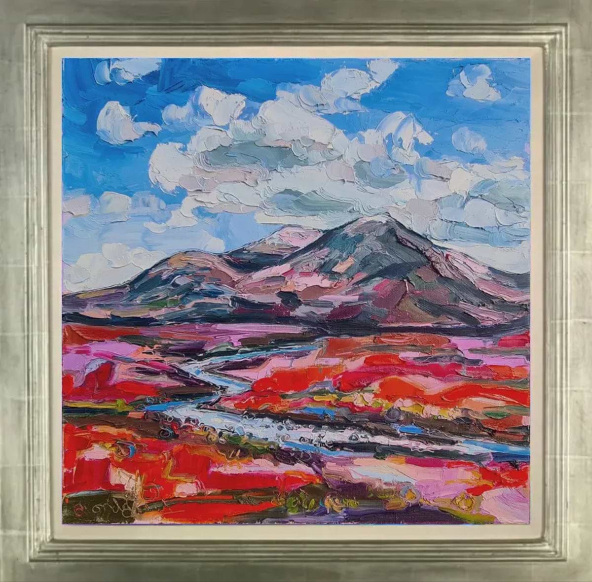Curve of the River, Glencoe (Framed)