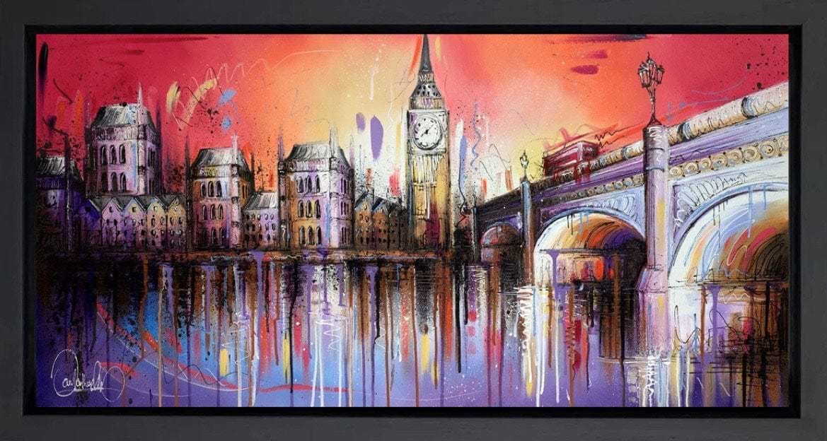 Rosy Glow IV (Framed)