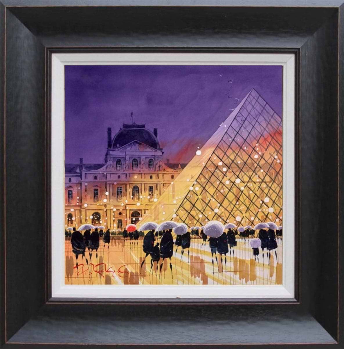 Paris Pyramid (Framed)