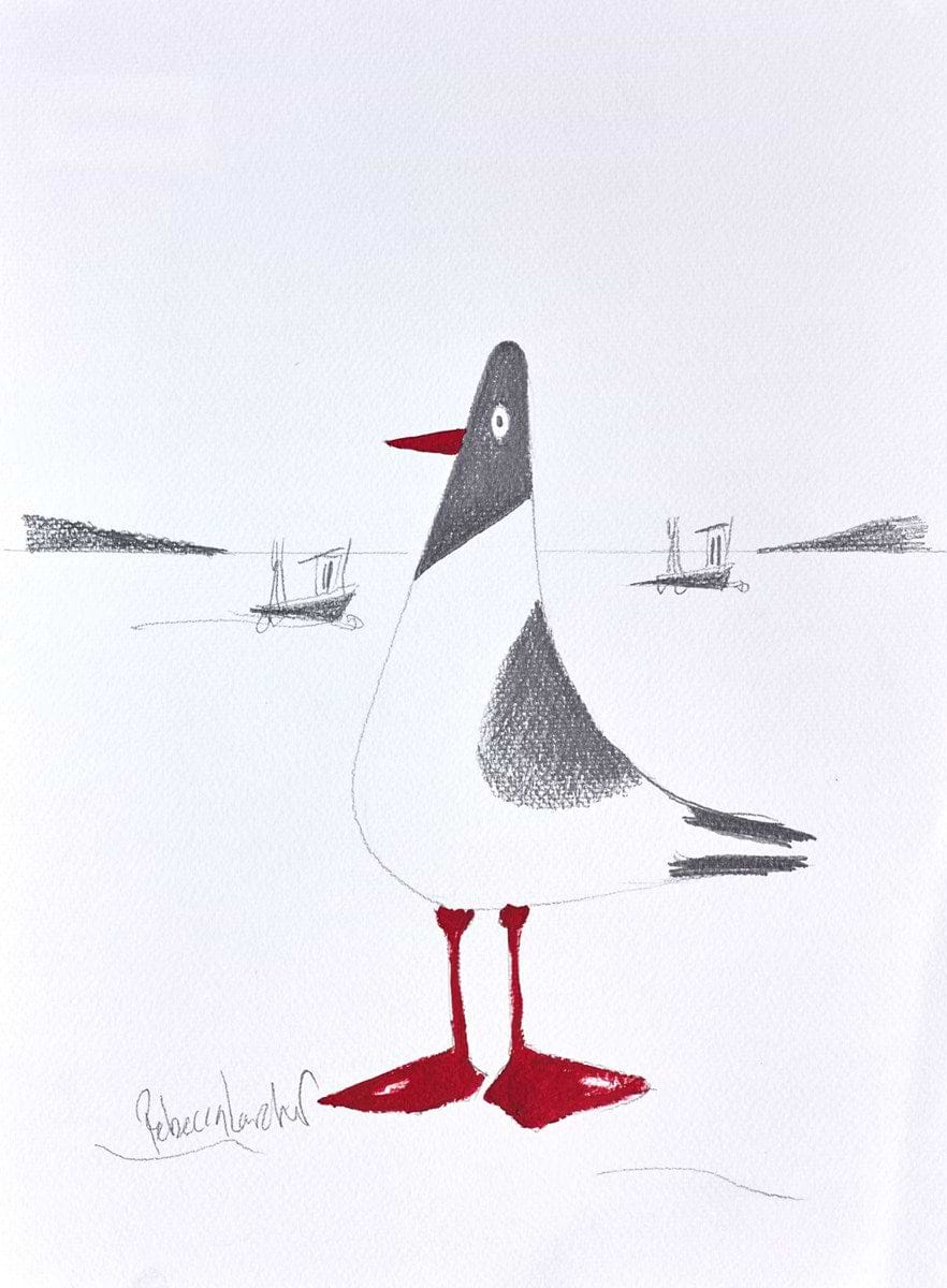 Looking out to Sea II (sketch)