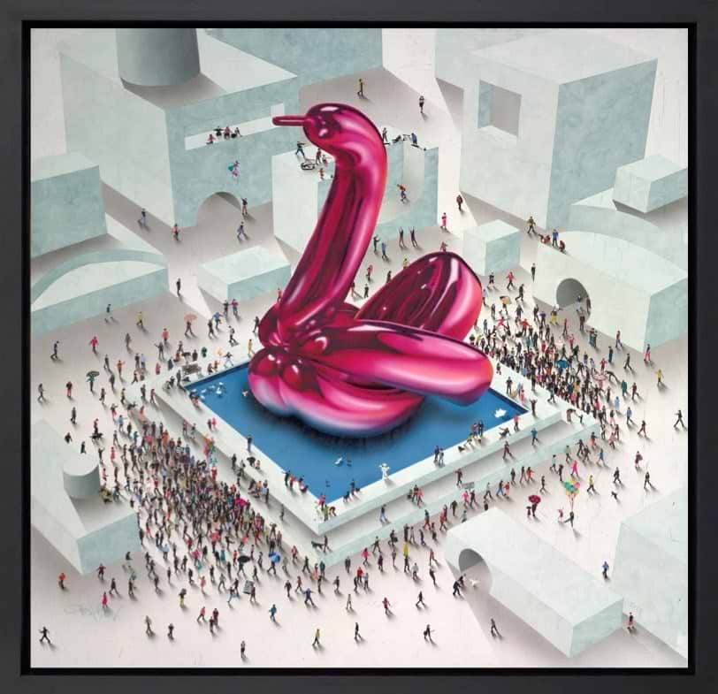Swans-a-Swimming