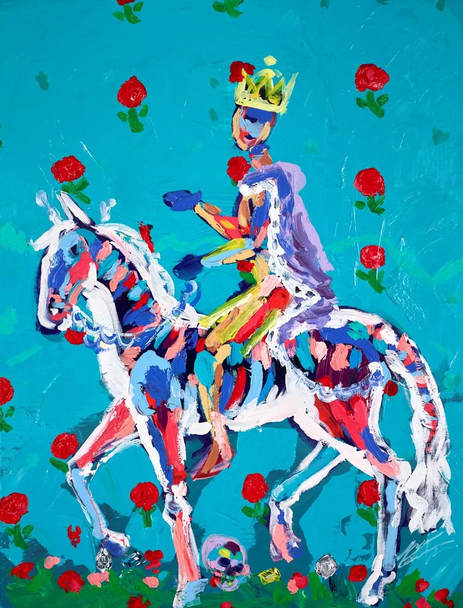 Riding in the Rose Garden
