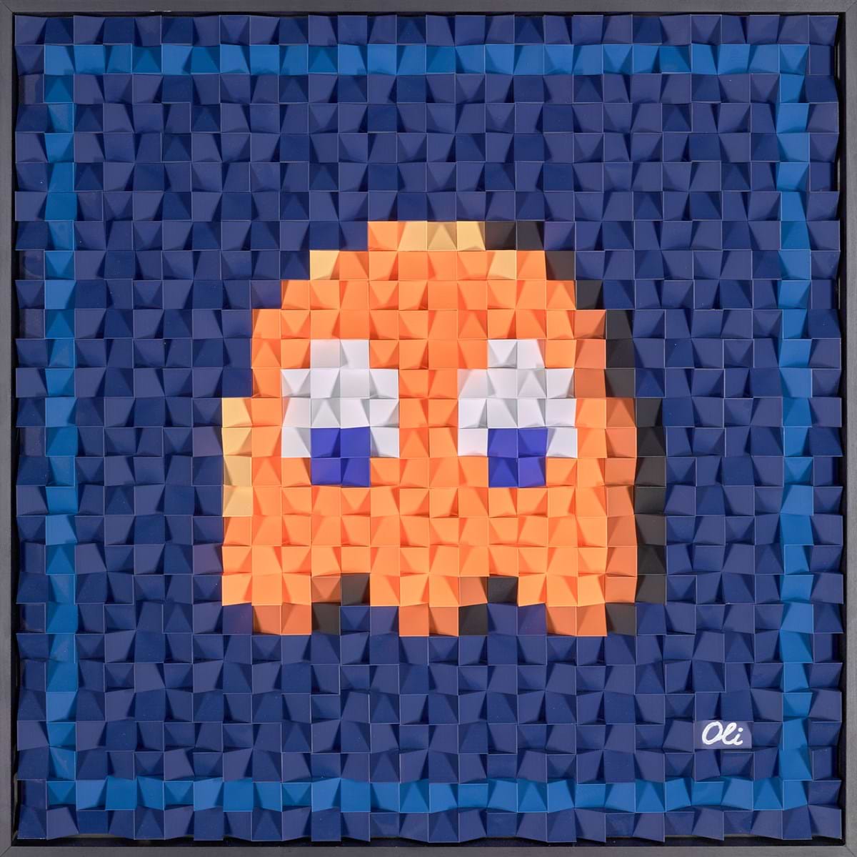 Pacman Ghost - Orange