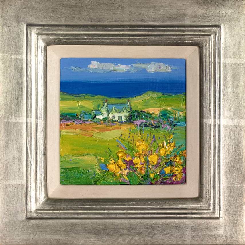 Gorse by Cottage, Lewis