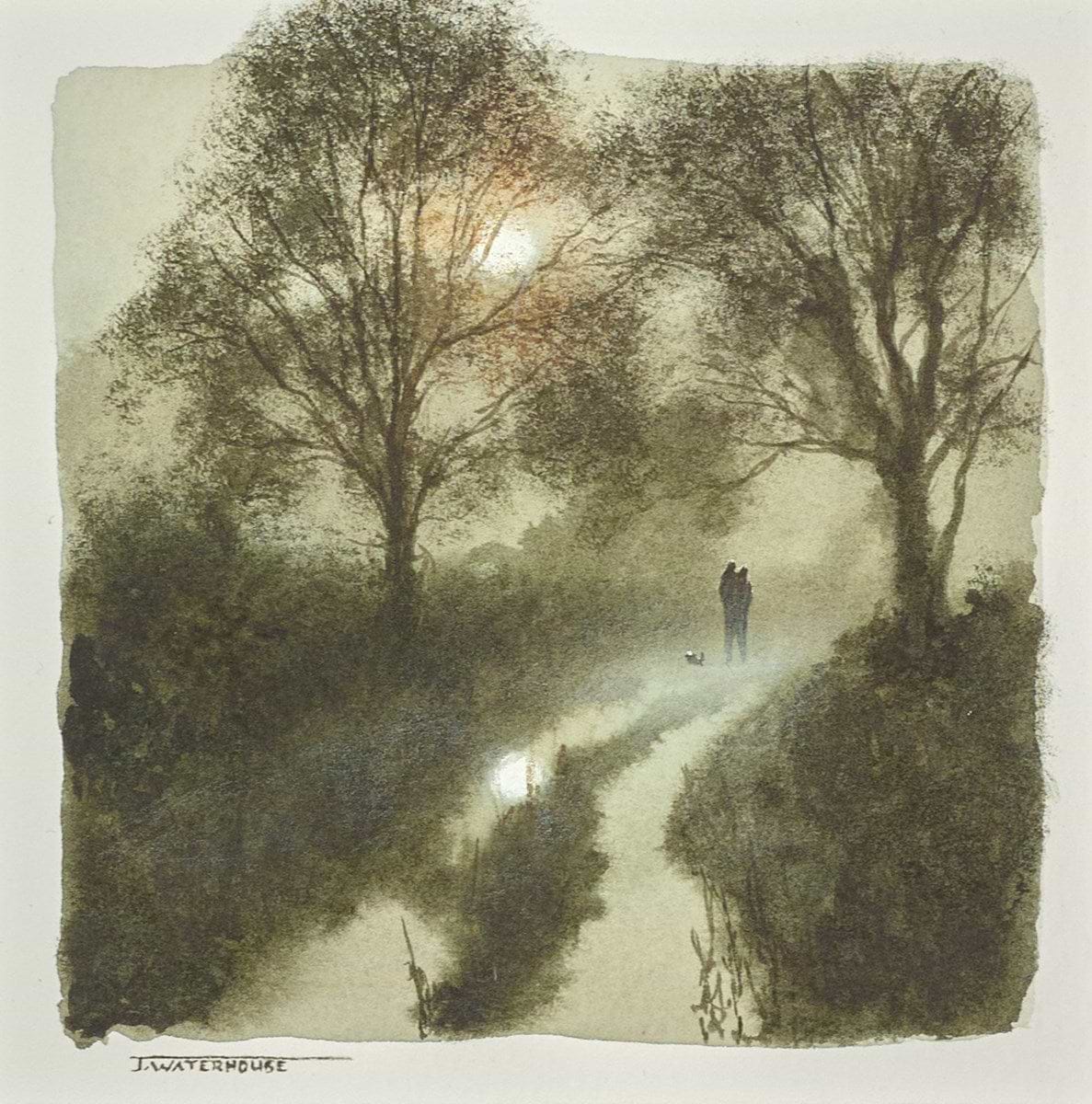 Beneath the Kissing Trees (study)
