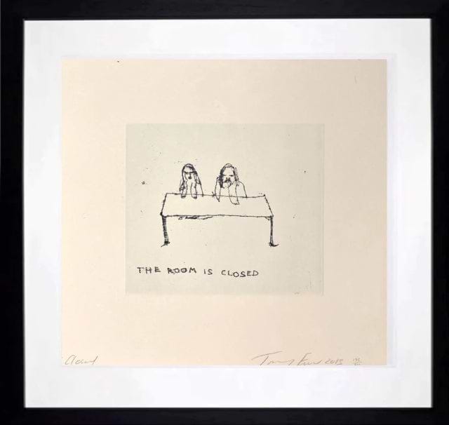 The Room is Closed (Framed)