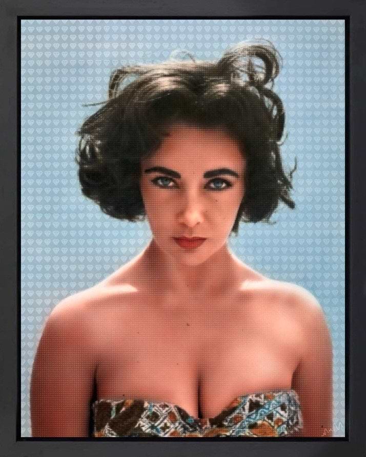 Elizabeth Taylor (Framed)