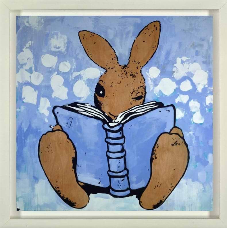 Read, White and Blue (Framed)