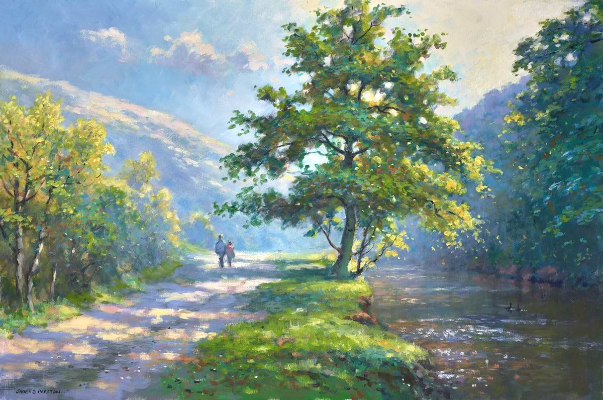 Dovedale Two Figures