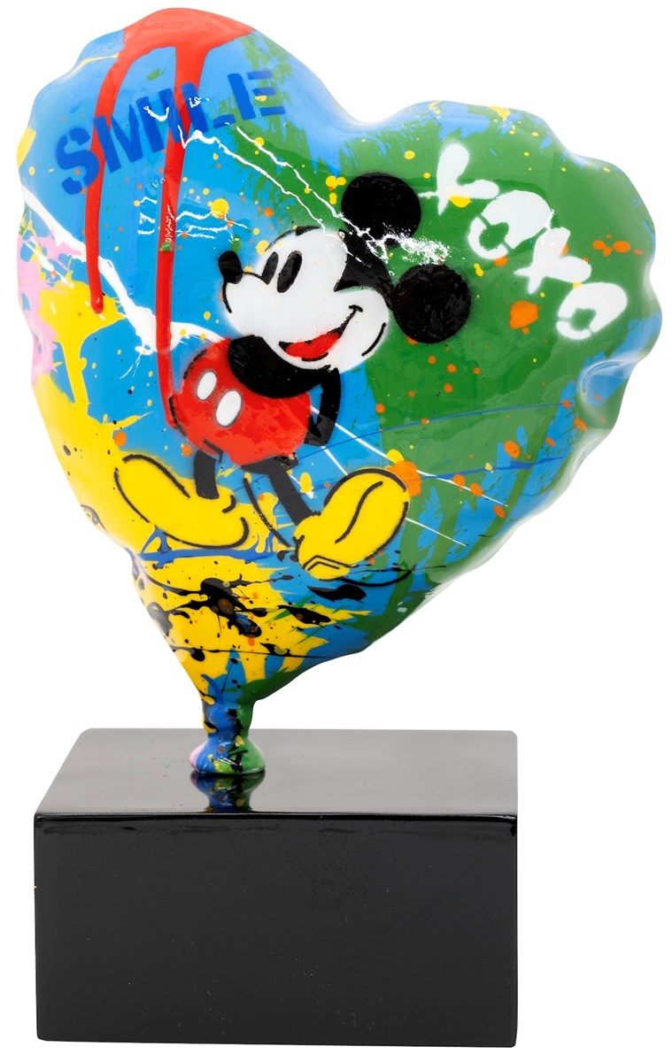 Mickey Balloon Heart