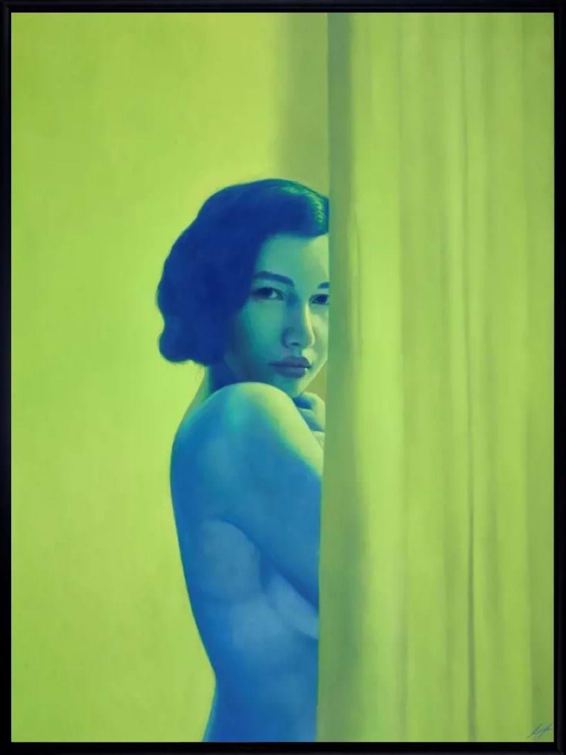 Her Melody (Neon) (Framed)