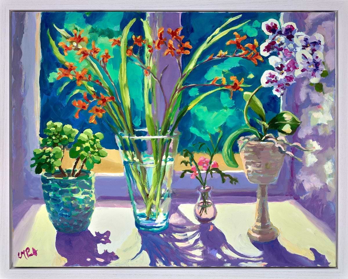 Crocosmia & Orchids