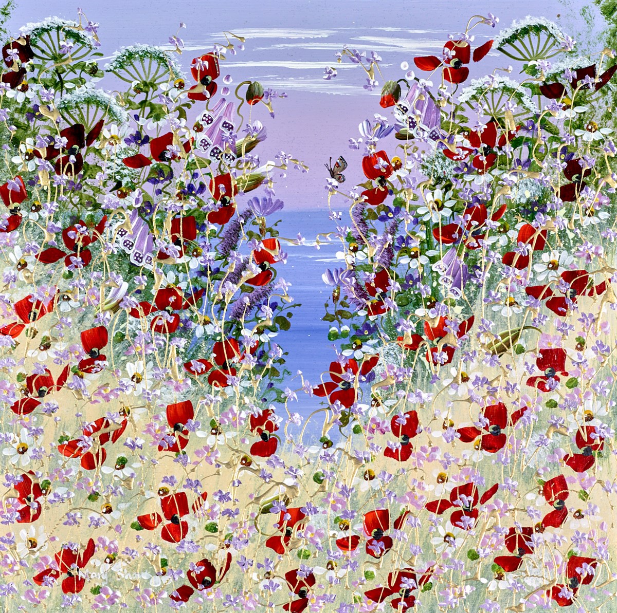 Poppies in the Summer Breeze V