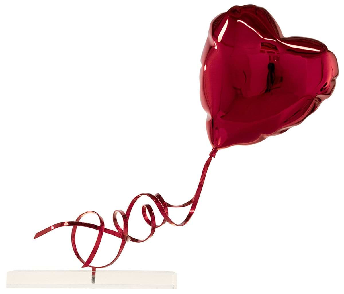 Flying Balloon Heart (Red)