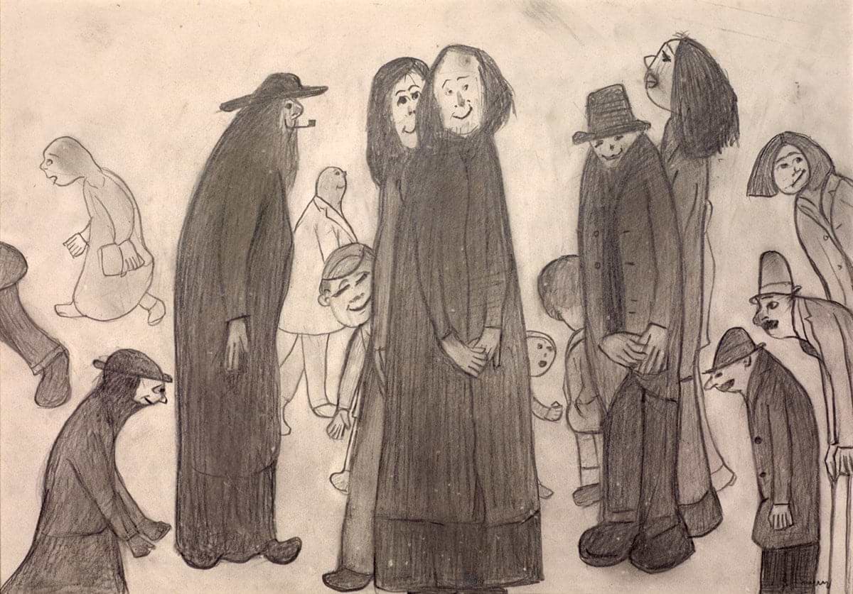 Group of Figures Young and Old, 1970