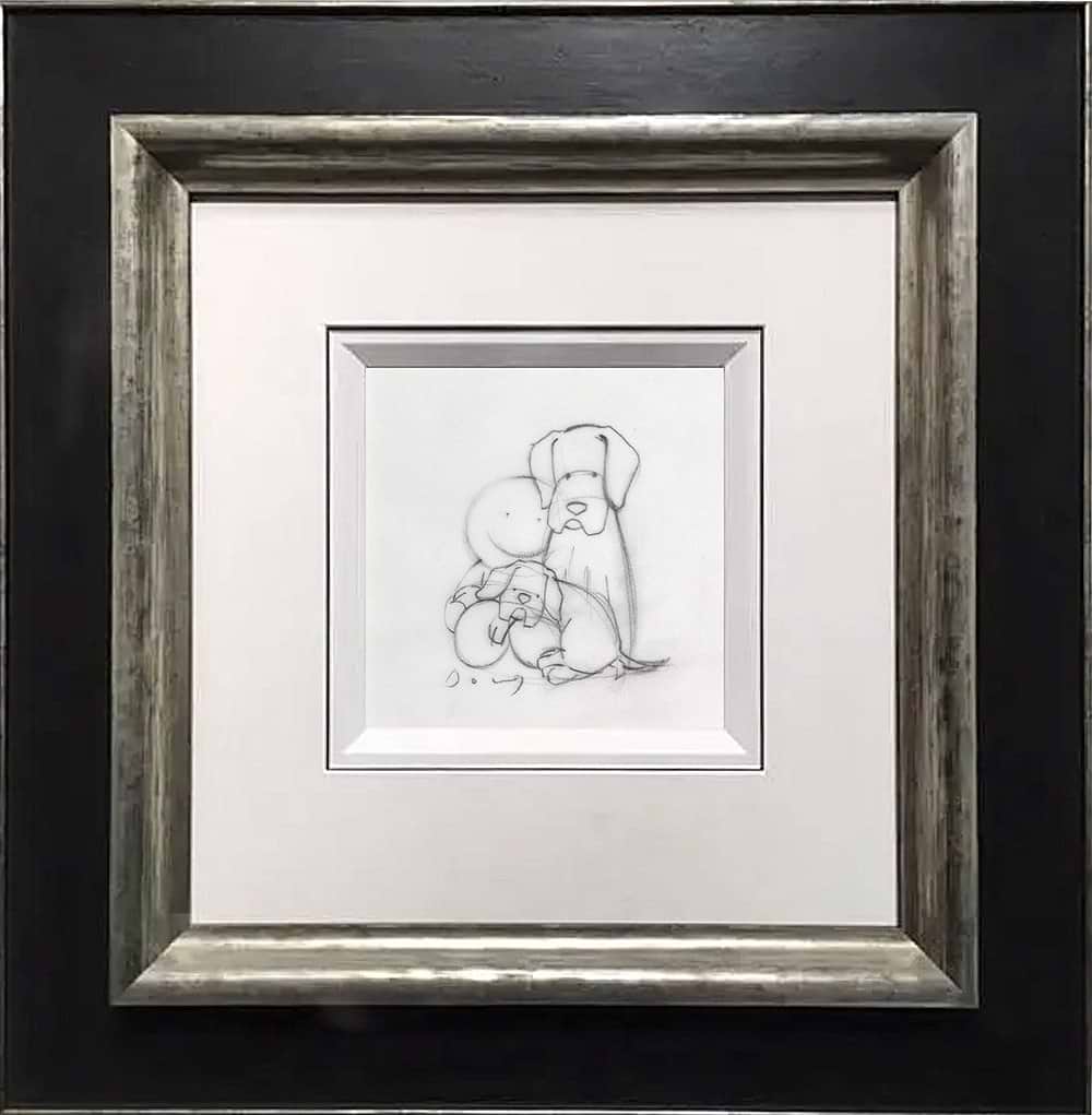 Always by Your Side IV (sketch) (Framed)