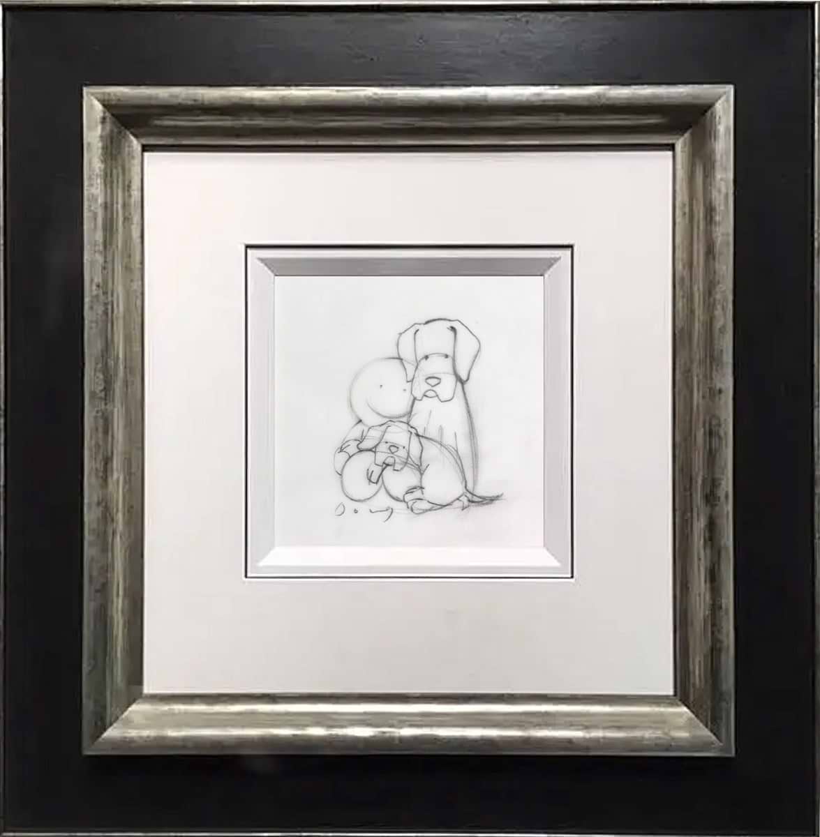 Always by Your Side IV (sketch) (Framed)