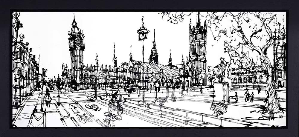 The Palace By Great George Street (Framed)