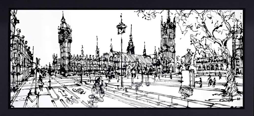 The Palace By Great George Street (Framed)