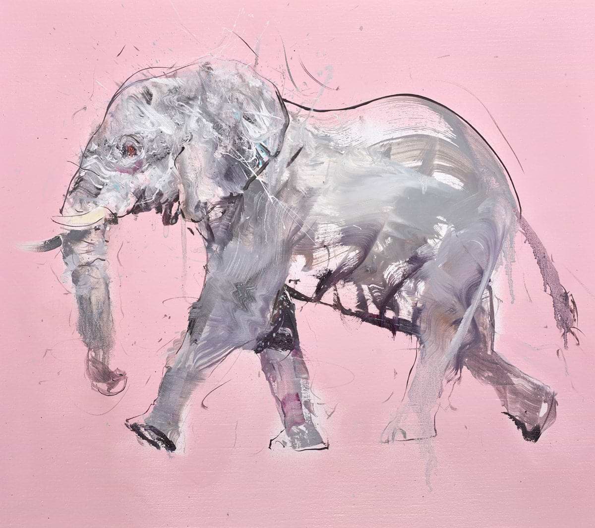 Running Elephant I
