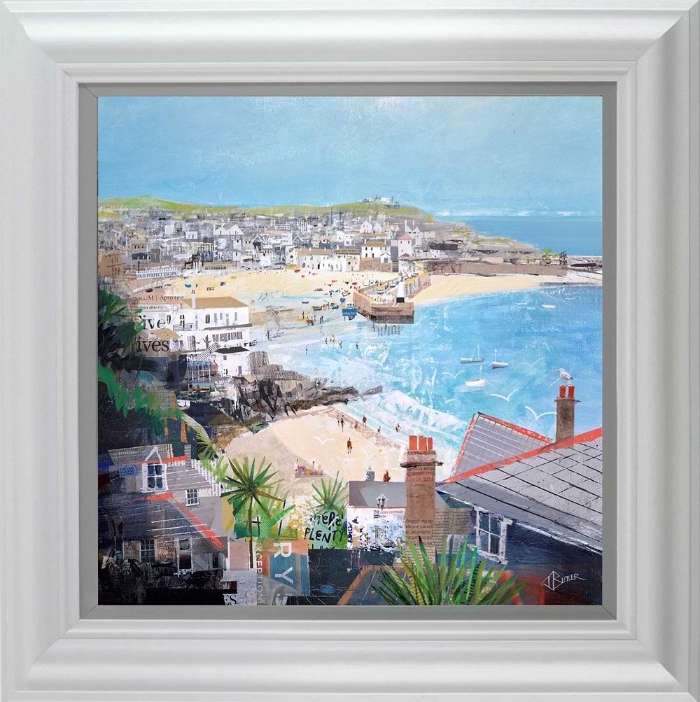 Bay View , St Ives (Framed)